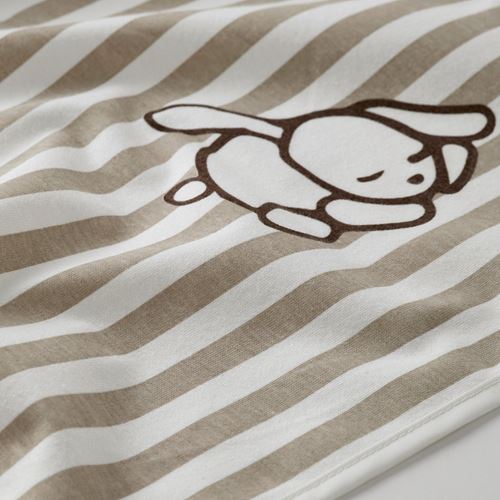 IKEA - LEN, babycare mat, white-beige, 90x70 cm