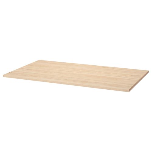 IKEA - TROTTEN, desk table top, oak effect, 120x70 cm