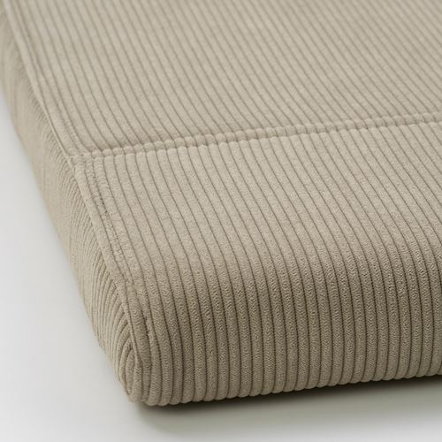 IKEA - POANG, ayak uzatma taburesi, kelinge bej-huş
