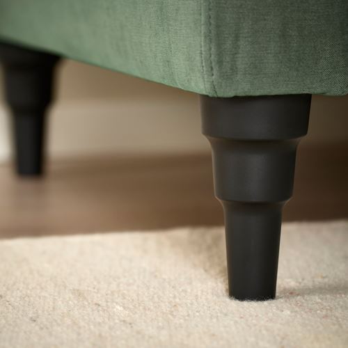 IKEA - GULLVALLA, 3-seat sofa, silkeryd grey-green