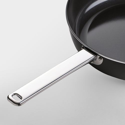 IKEA - GULDÖRING, tencere, siyah-gri, 28 cm