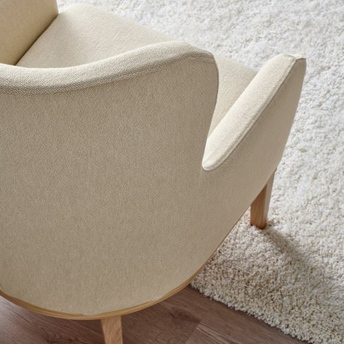 IKEA - FAGERBACKEN, armchair, knaback light beige