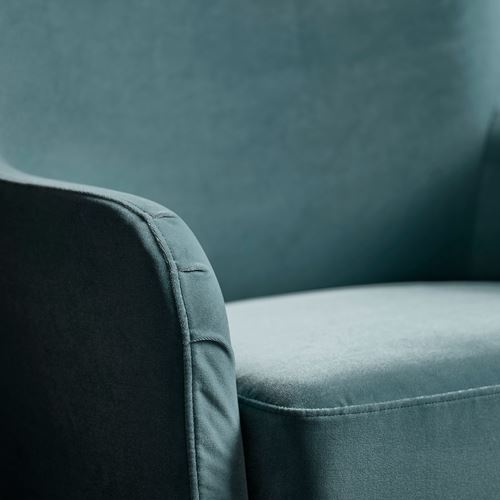 IKEA - FAGERBACKEN, tekli koltuk, alhamn koyu gri-mavi