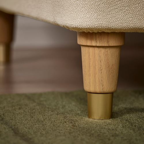 IKEA - VALNAS, 2-seat sofa, knaback light beige