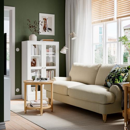 IKEA - VALNAS, 2-seat sofa, knaback light beige