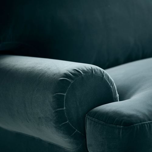 IKEA - VALNAS, 2-seat sofa, alhamn dark grey-blue