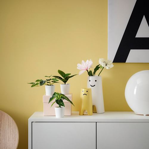 IKEA - FEJKA, artificial potted plant with pot, green