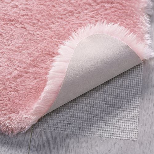 IKEA - TOFTLUND, faux sheepskin, pink, 55x85 cm