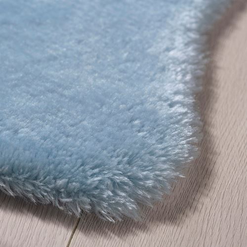 IKEA - TOFTLUND, faux sheepskin, blue, 55x85 cm