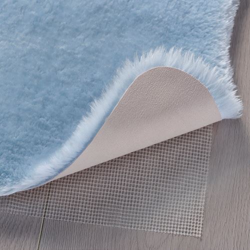 IKEA - TOFTLUND, faux sheepskin, blue, 55x85 cm