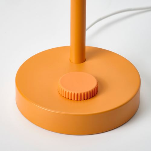 IKEA - KORVSNORE, LED table lamp, orange