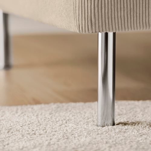 IKEA - SÖDERHAMN, 3'lü kanepe, kelinge bej