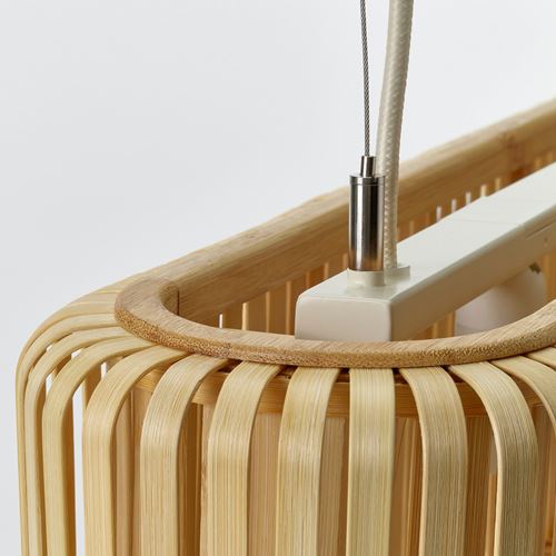 IKEA - VARPTROSS, pendant lamp, bamboo, 79 cm