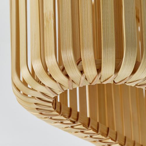 IKEA - VARPTROSS, pendant lamp, bamboo, 79 cm