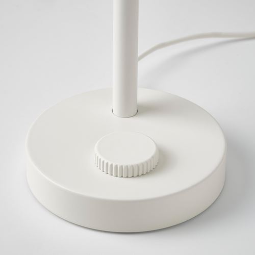 IKEA - KORVSNORE, LED'li masa lambası, beyaz