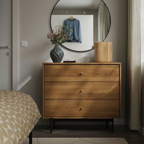 IKEA - VARPTROSS, masa lambası, bambu, 26 cm