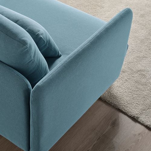 IKEA - SÖDERHAMN, 3-seat sofa, fridtuna dark grey-blue