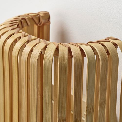 IKEA - VARPTROSS, duvar lambası, bambu, 30 cm