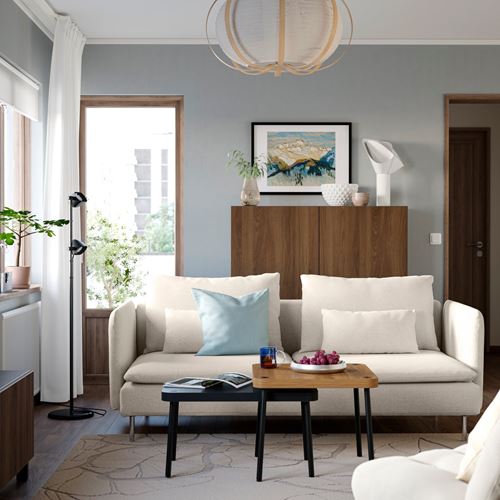 IKEA - SÖDERHAMN, 3-seat sofa, Gunnared beige