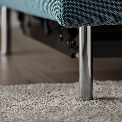 IKEA - SÖDERHAMN, 3-seat sofa, fridtuna dark grey-blue