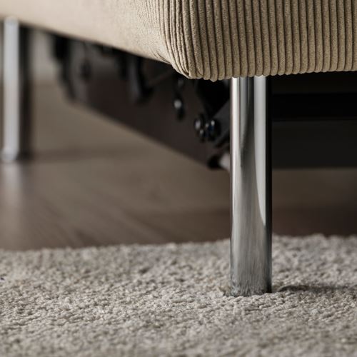 IKEA - SÖDERHAMN, 3-seat sofa-bed, kelinge beige