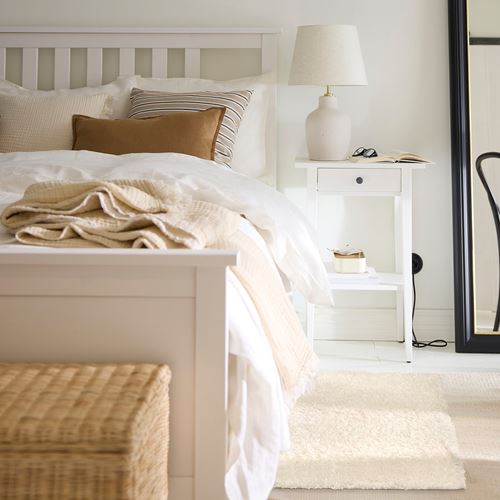 IKEA - ARENDE, small rug, off white, 80x80 cm