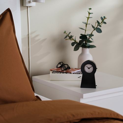 IKEA - IKEA, clock, black, 14 cm