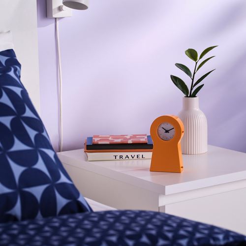 IKEA - IKEA, clock, orange, 14 cm