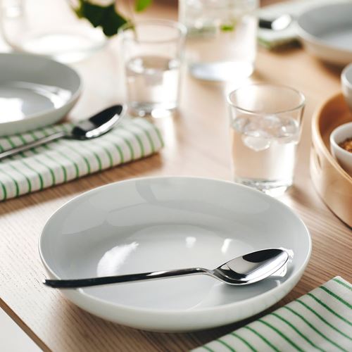 IKEA - IKEA 365+, çukur tabak, beyaz, 21 cm