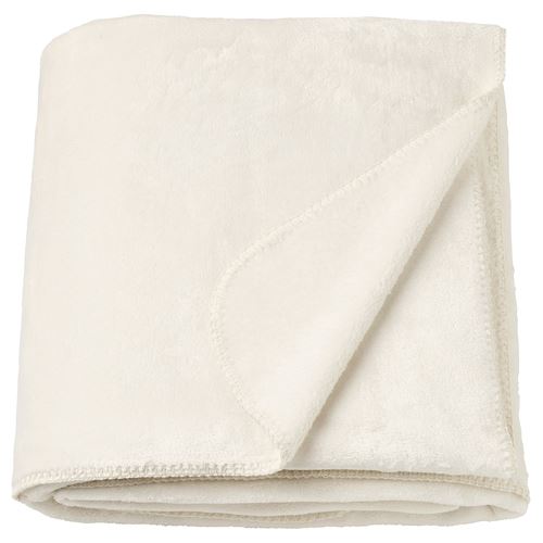 IKEA - SLANGRAMAL, throw, off white, 150x200 cm