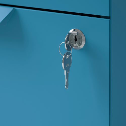 IKEA - TROTTEN, storage unit, blue, 40x56 cm