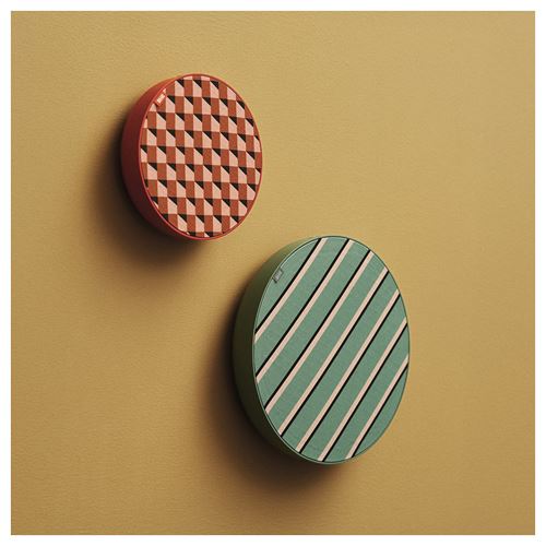 IKEA - SOLSKYDD, bluetooth speaker, green, 29 cm