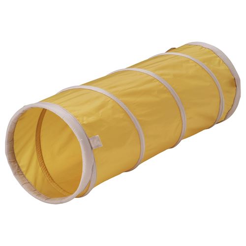 IKEA - DVARGMAS, oyun tüneli, sarı-bej, 126 cm