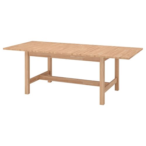 IKEA - KARSKAR, açılır yemek masası, kauçuk, 4-6 kişilik