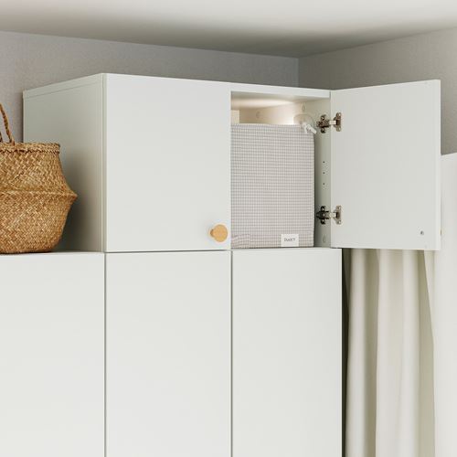 IKEA - LASTARE, height extension unit with door, white, 60x42x36 cm