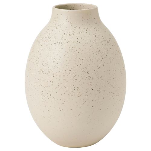 IKEA - BLODBJORK, stoneware plant vase, beige, 25 cm