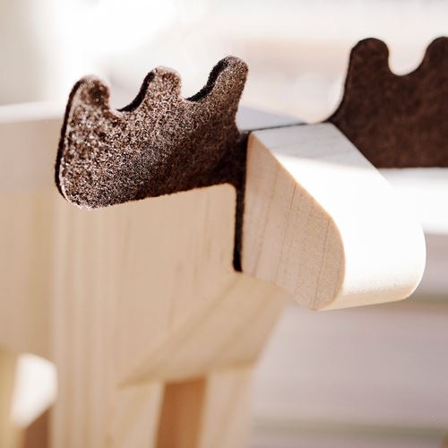 IKEA - HÖSTAGILLE, dekoratif aksesuar, çam-koyu gri, 13 cm