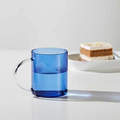 IKEA - SKUGGSTUBB, bardak, açık mavi, 41 cl