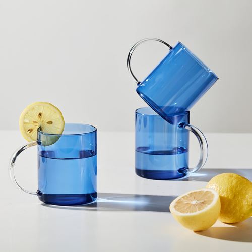 IKEA - SKUGGSTUBB, bardak, açık mavi, 41 cl
