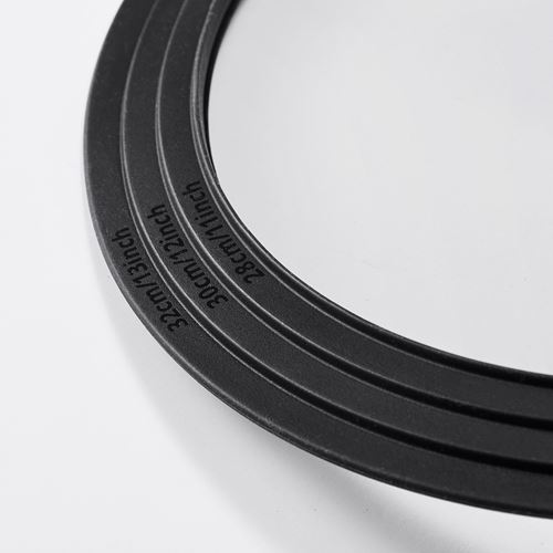 IKEA - KLOCKREN, pot lid, dark grey, 32 cm