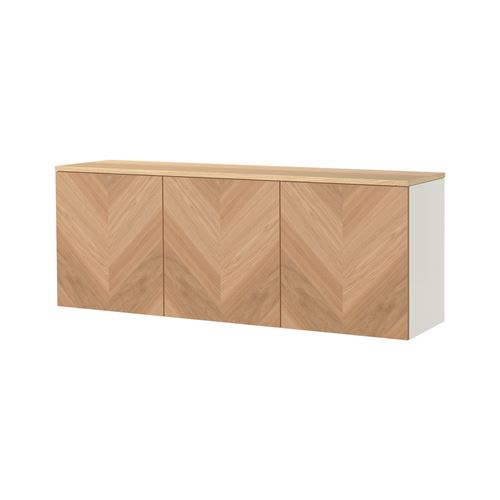 white/oak veneer