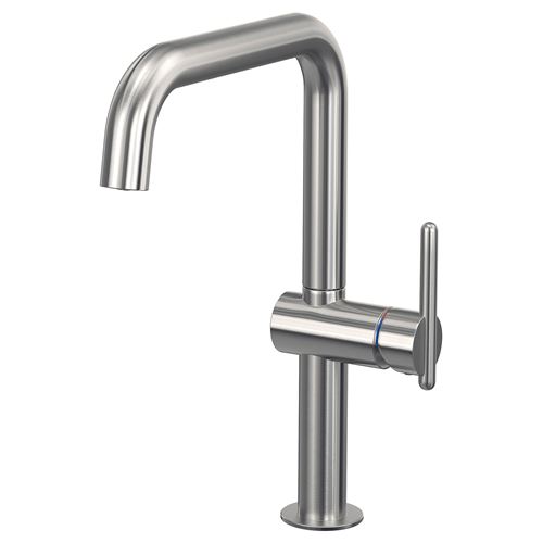 IKEA - MÖRKASJÖN, sink tap, metal color, 31 cm