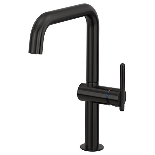 IKEA - MÖRKASJÖN, sink tap, black, 31 cm