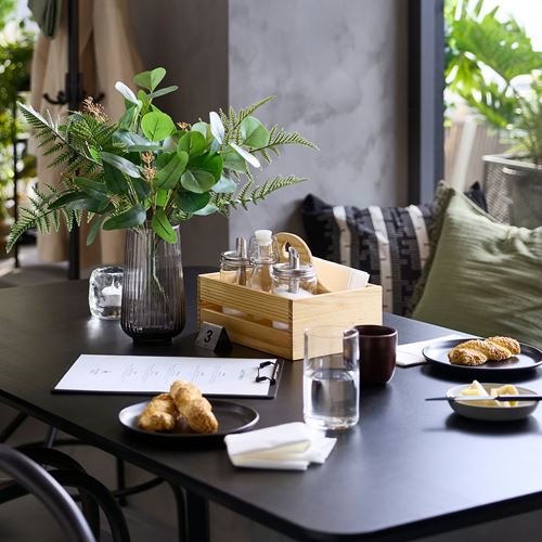 IKEA - CHOKLADHAJ, portable organiser, wood, 25x18 cm