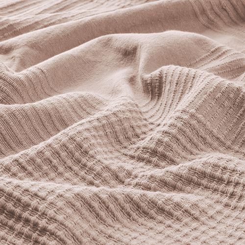 IKEA - INDIRA, bedspread/blanket, light pink, 150x250 cm