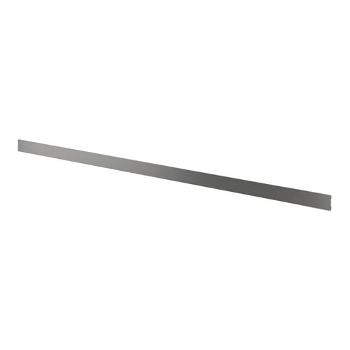 IKEA - VOXTORP, plinth, stainless steel look, 220x8 cm