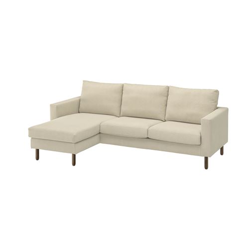 3-seat sofa with chaise longue