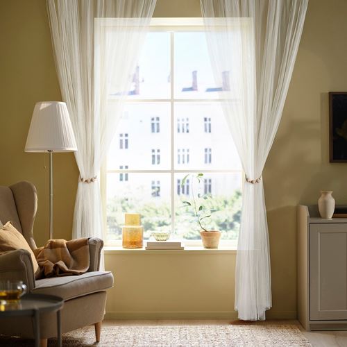 IKEA - TRUBBRYUM, tie-back, beige