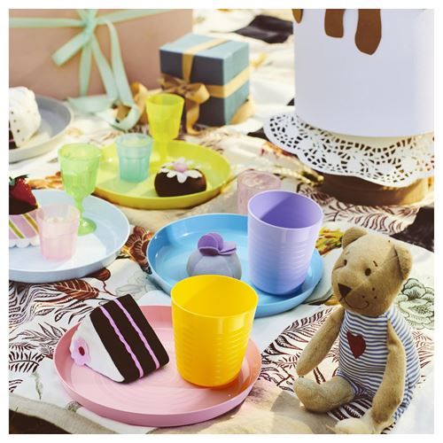 IKEA - KALAS, children cup set, multicolour, 23 cl