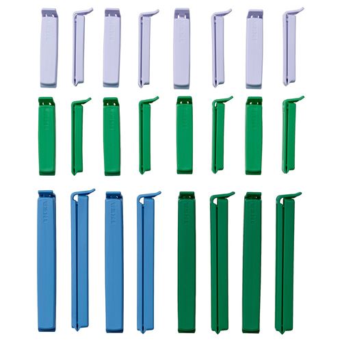 IKEA - BEVARA, paket mandalı, karışık renkler